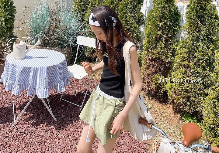 Love Rosie - Korean Children Fashion - #fashionkids - Cargo Lace Skirt - 7
