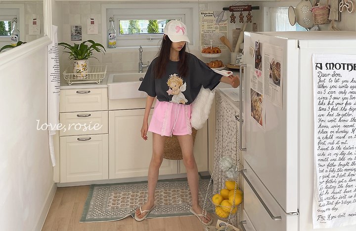Love Rosie - Korean Children Fashion - #kidsshorts - Front Lace Lovely Shorts - 3