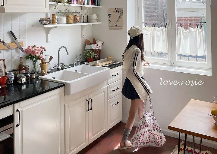Love Rosie - Korean Children Fashion - #kidsstore - Knit Lace Hood Tape Tee - 8