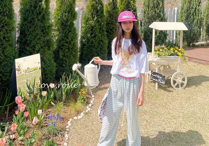 Love Rosie - Korean Children Fashion - #kidsstore - ST Striped Loose Pants - 3