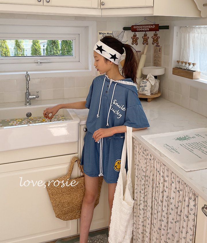 Love Rosie - Korean Children Fashion - #kidzfashiontrend - ST Hoodie Set - 5