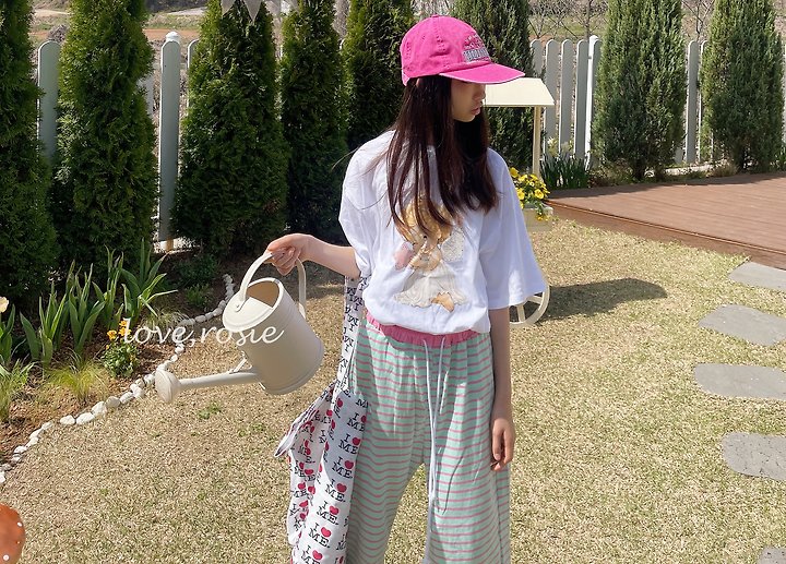 Love Rosie - Korean Children Fashion - #kidsstore - ST Striped Loose Pants - 4