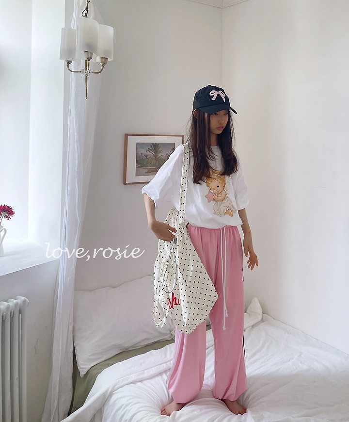 Love Rosie - Korean Children Fashion - #magicofchildhood - Angel Loose Boxy Tee - 3