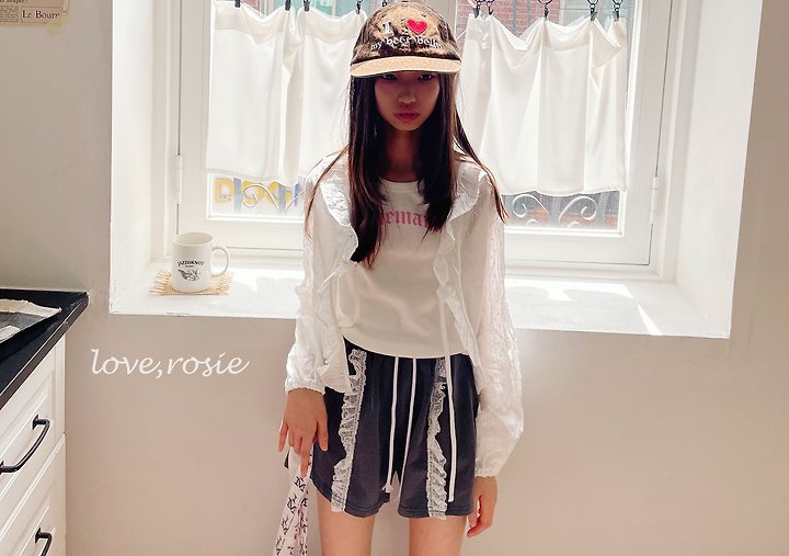 Love Rosie - Korean Children Fashion - #magicofchildhood - Ribbed Blue Marine Top - 9