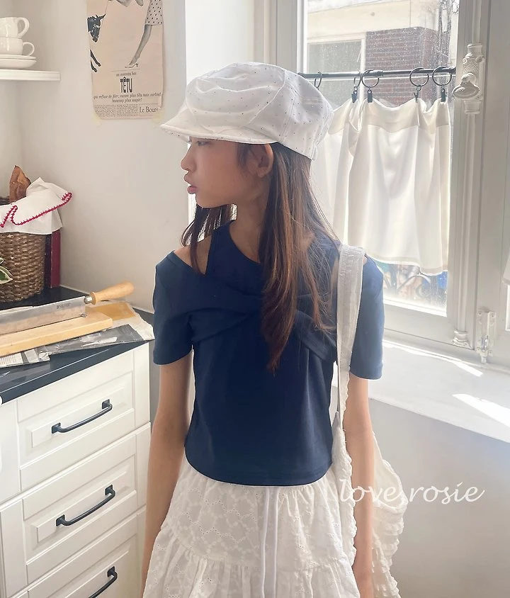 Love Rosie - Korean Children Fashion - #minifashionista - Front Ribbon Layered Slim Tee - 11