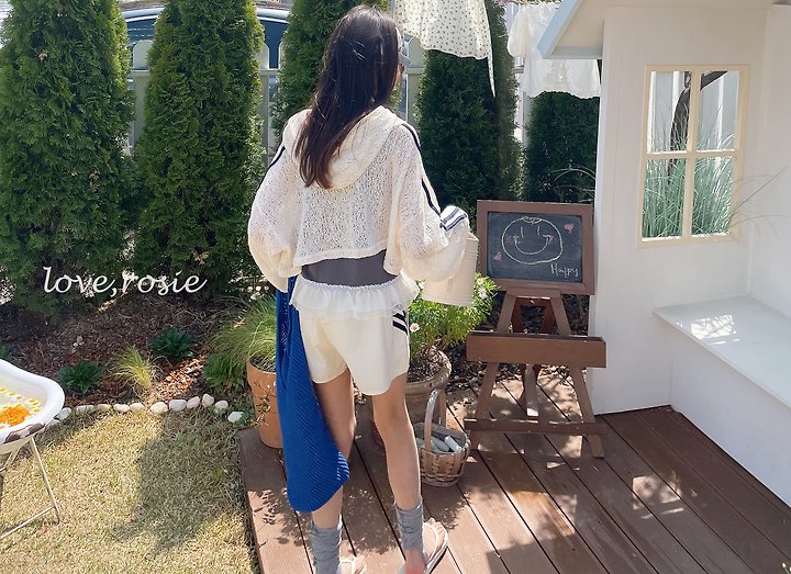 Love Rosie - Korean Children Fashion - #prettylittlegirls - Hem Lace Frill Sleeveless Top - 9