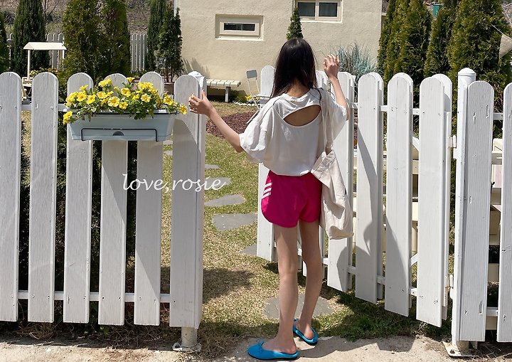 Love Rosie - Korean Children Fashion - #prettylittlegirls - Back Slit Loose Boxy Tee - 6