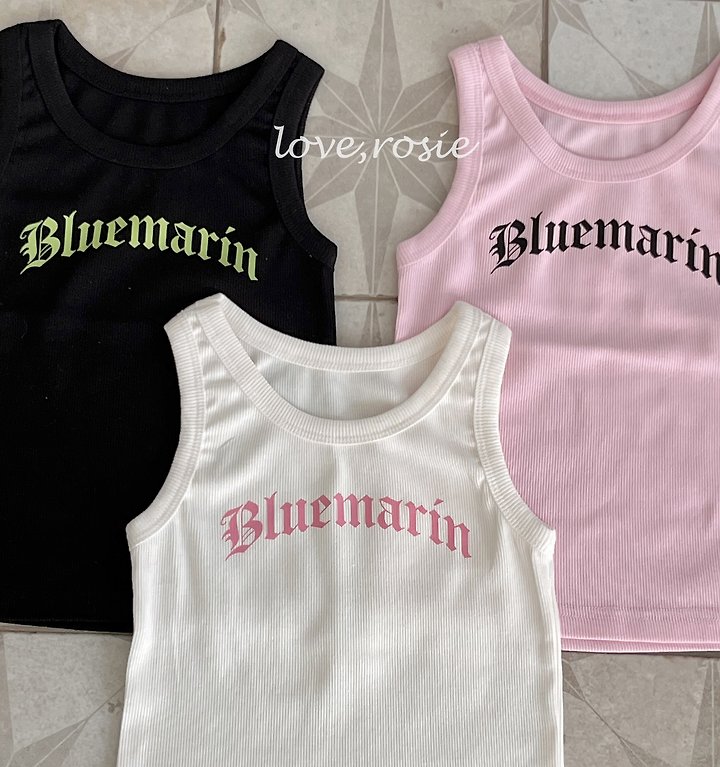 Love Rosie - Korean Children Fashion - #prettylittlegirls - Ribbed Blue Marine Top - 11
