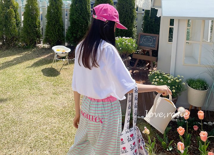 Love Rosie - Korean Children Fashion - #prettylittlegirls - ST Striped Loose Pants - 9