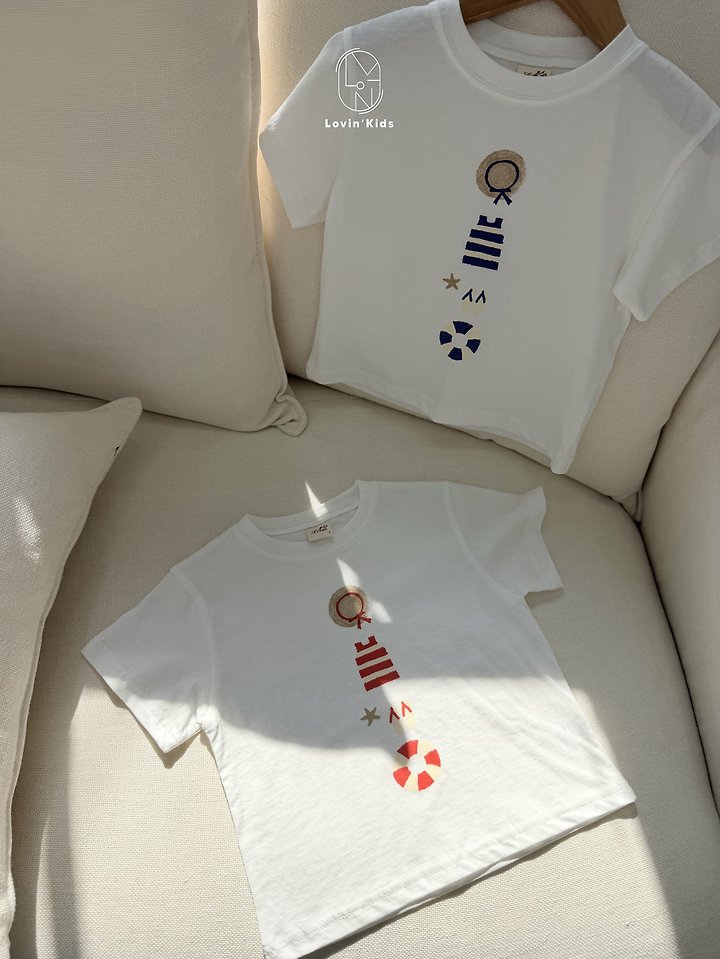 Lovin - Korean Baby Fashion - #babyboutique - Vacance Tee - 12