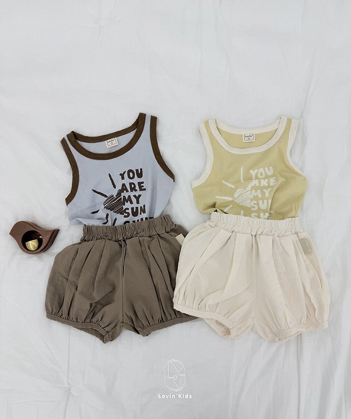 Lovin - Korean Baby Fashion - #babyboutique - Sunshine Sleeveless Top - 11