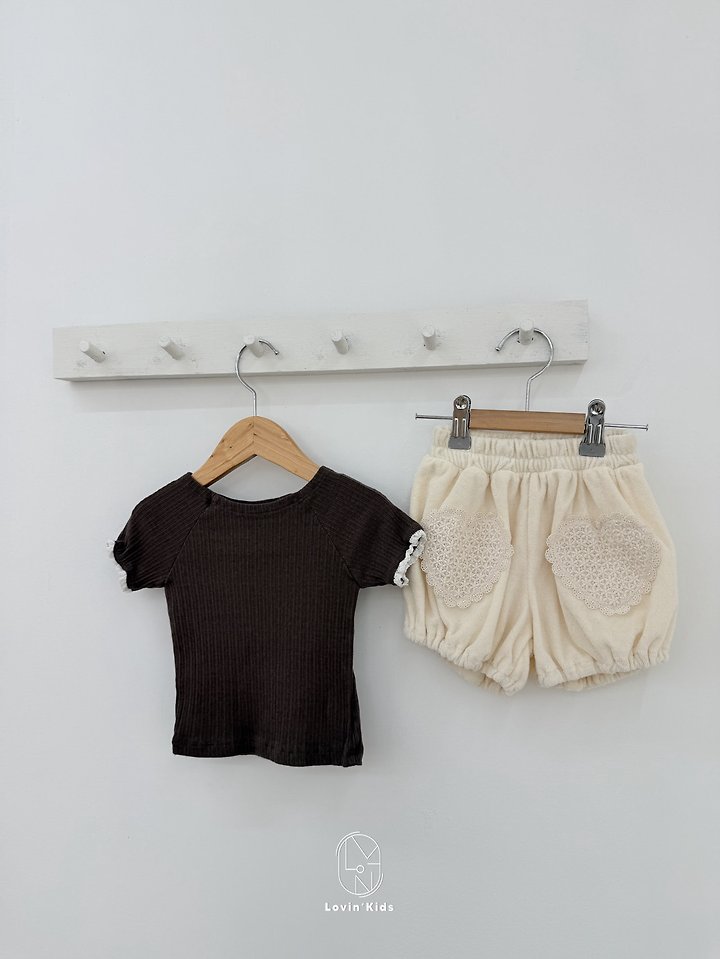 Lovin - Korean Baby Fashion - #babyboutique - Pure Rib Tee - 9
