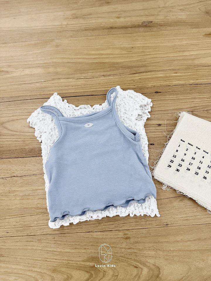 Lovin - Korean Baby Fashion - #babyboutique - Bubble Lace Tee - 8