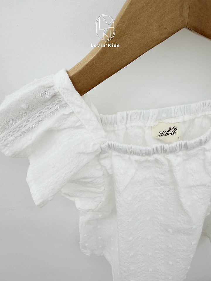 Lovin - Korean Baby Fashion - #babyboutique - Daisy Frill Top - 6