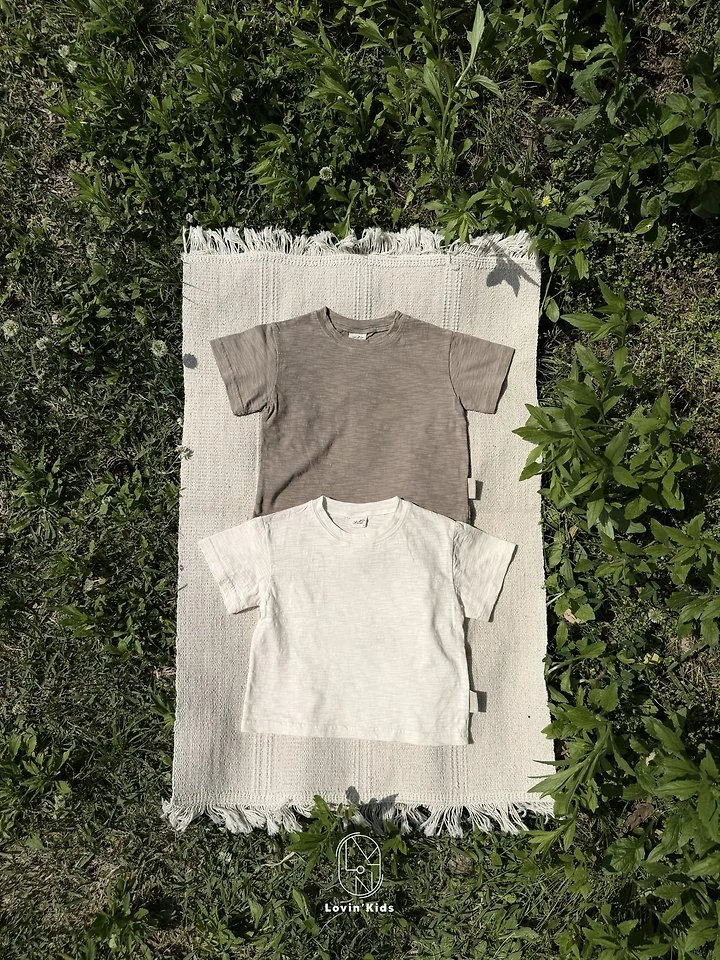 Lovin - Korean Baby Fashion - #babyclothing - Slub Basic Tee