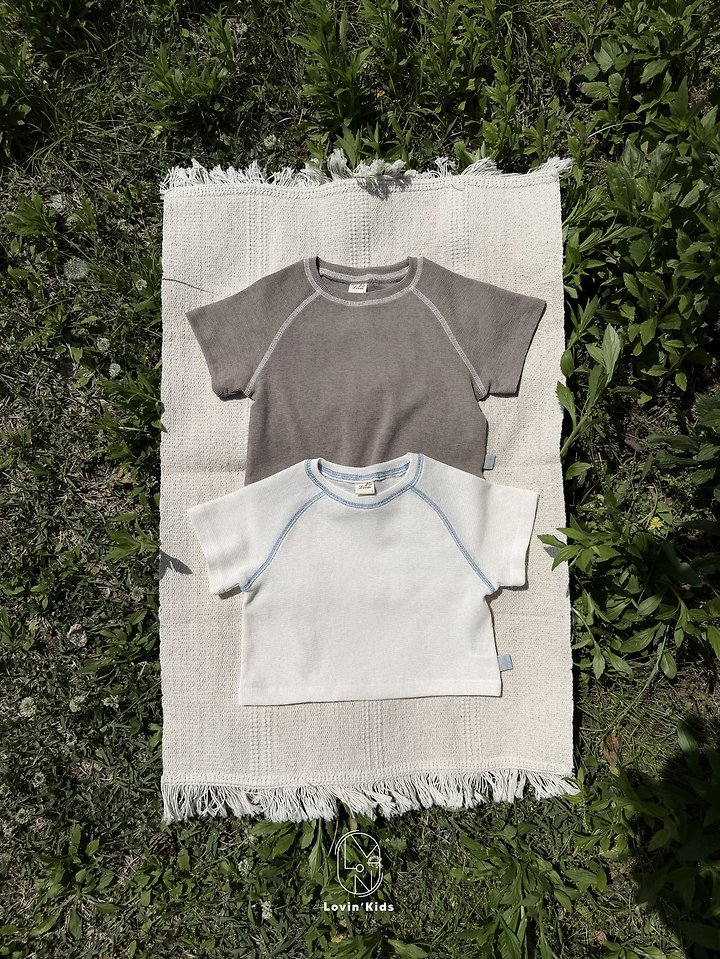 Lovin - Korean Baby Fashion - #babyfashion - Air Mesh Tee