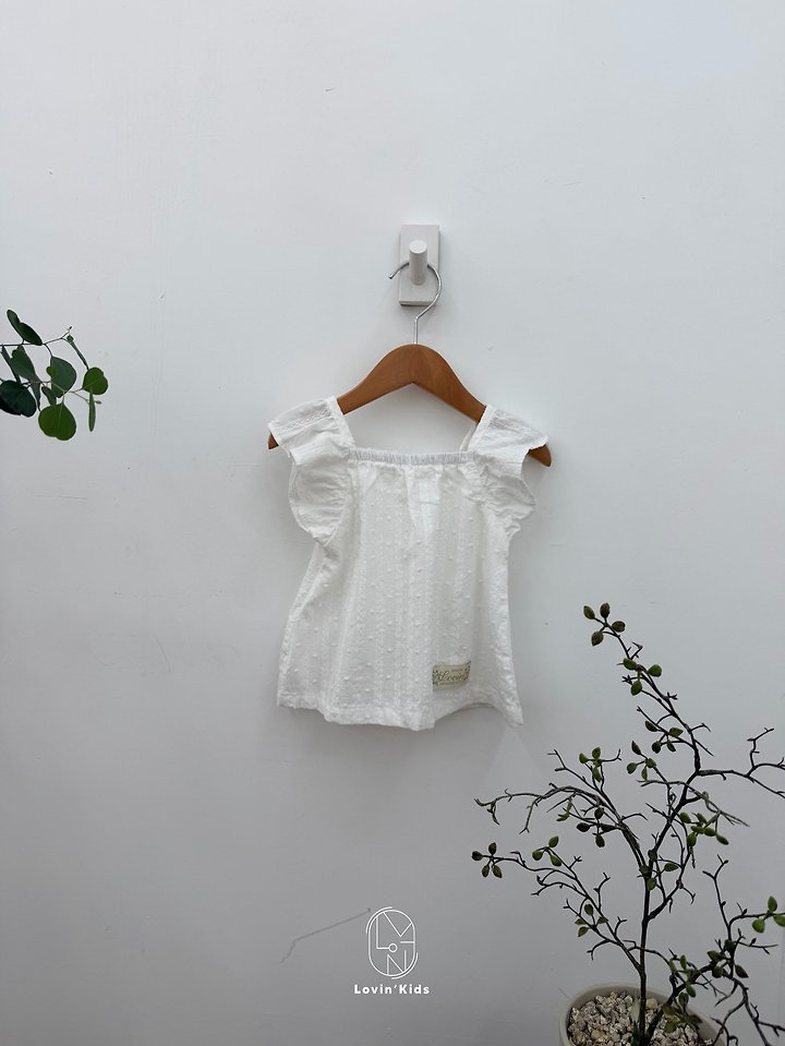 Lovin - Korean Baby Fashion - #babyfashion - Daisy Frill Top - 10