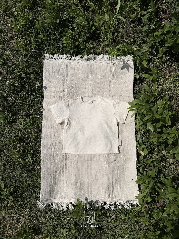 Lovin - Korean Baby Fashion - #babyfever - Slub Basic Tee - 3
