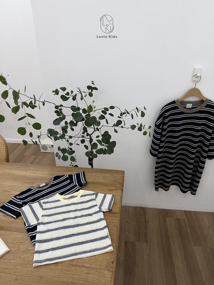 Lovin - Korean Baby Fashion - #babygirlfashion - Soda Pop Stripe Tee - 5