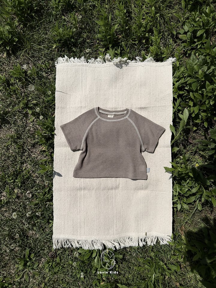 Lovin - Korean Baby Fashion - #babygirlfashion - Air Mesh Tee - 3