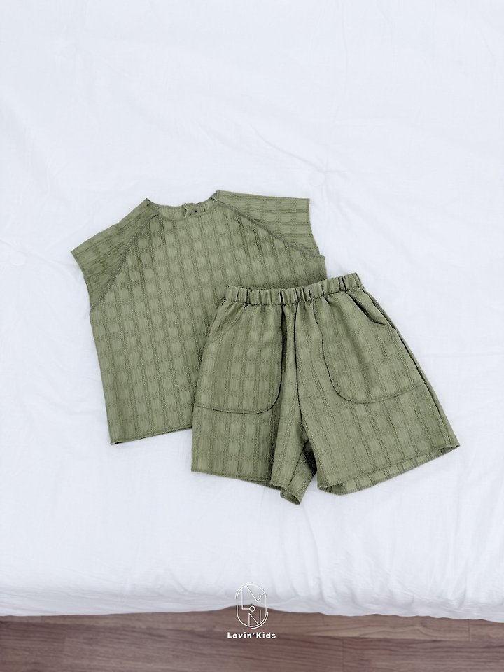 Lovin - Korean Baby Fashion - #babygirlfashion - Cube Raglan Tee - 8