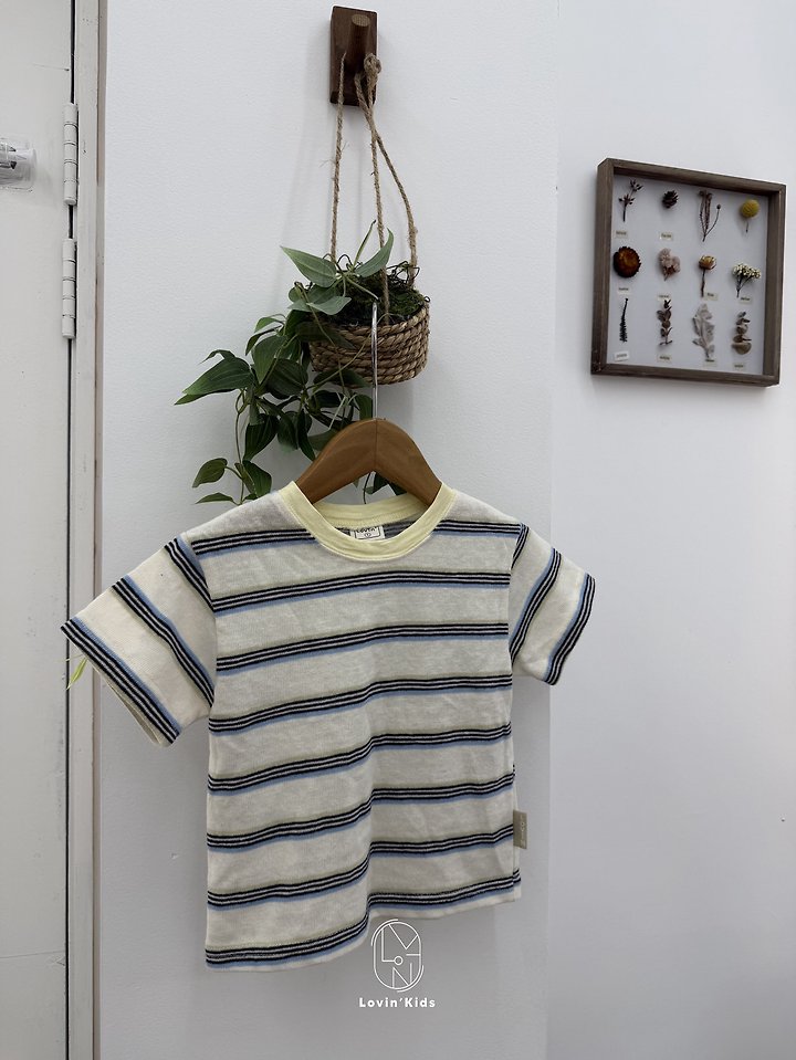 Lovin - Korean Baby Fashion - #babylifestyle - Soda Pop Stripe Tee - 6