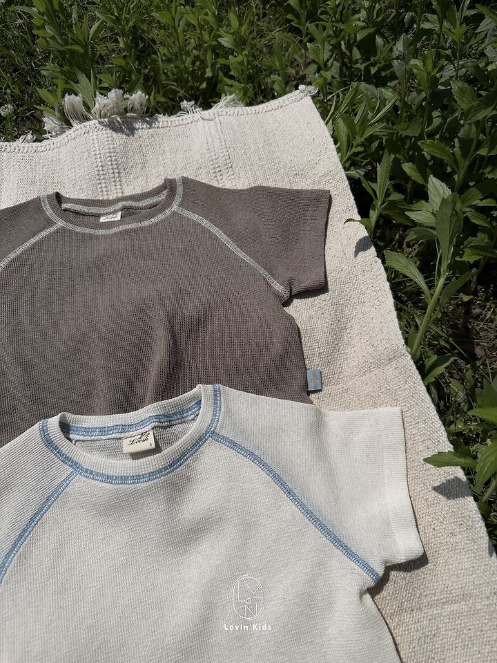 Lovin - Korean Baby Fashion - #babygirlfashion - Air Mesh Tee - 4