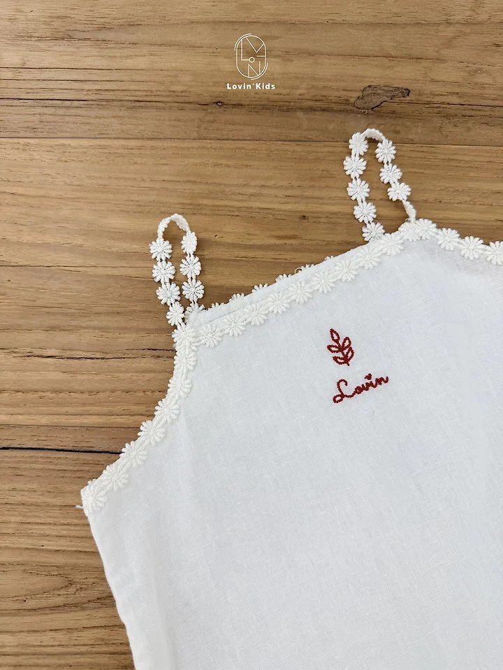 Lovin - Korean Baby Fashion - #babylifestyle - Love Red Embroidery Top - 11