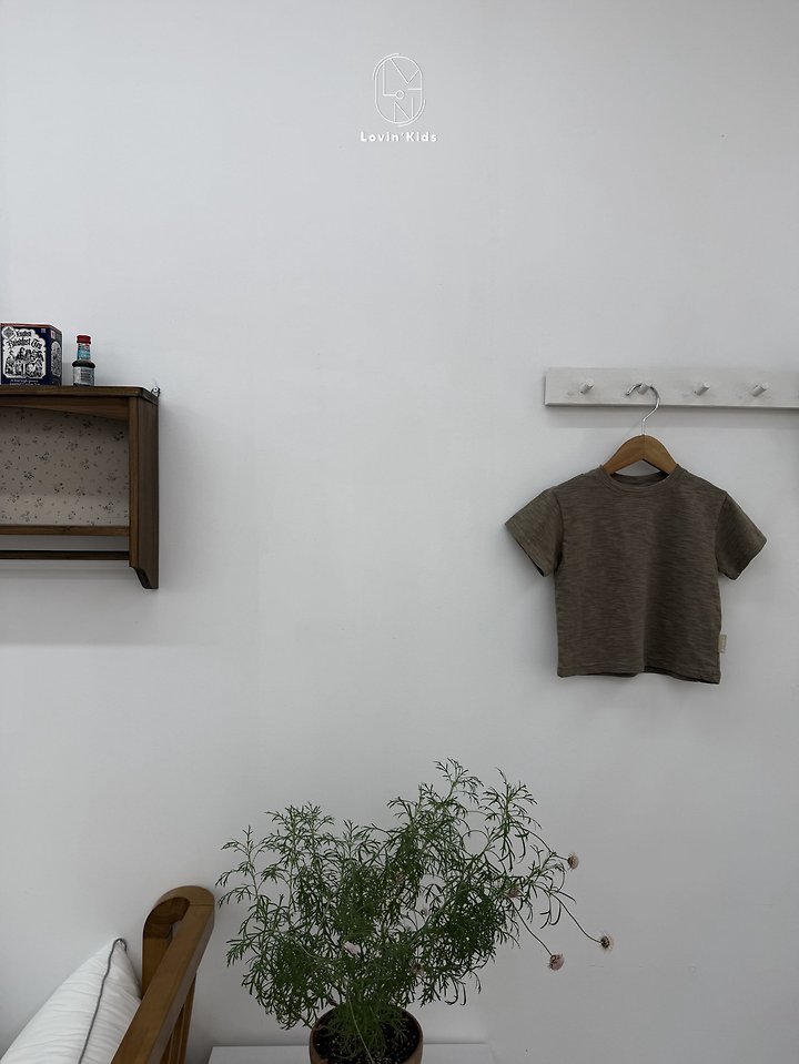 Lovin - Korean Baby Fashion - #babyootd - Slub Basic Tee - 7