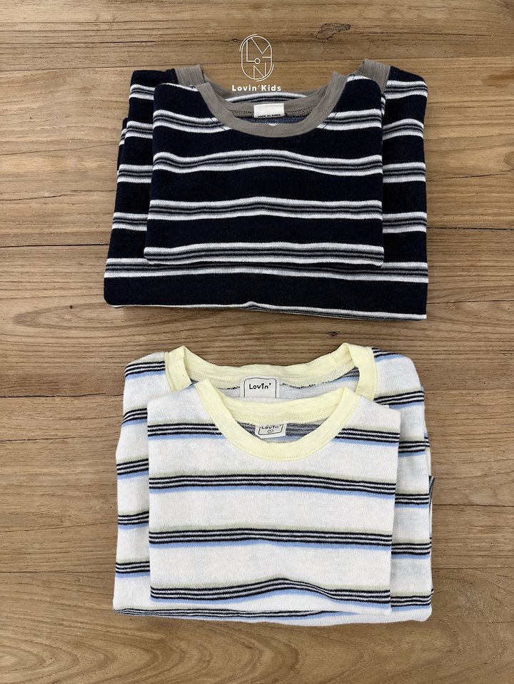 Lovin - Korean Baby Fashion - #babyoutfit - Soda Pop Stripe Tee - 10