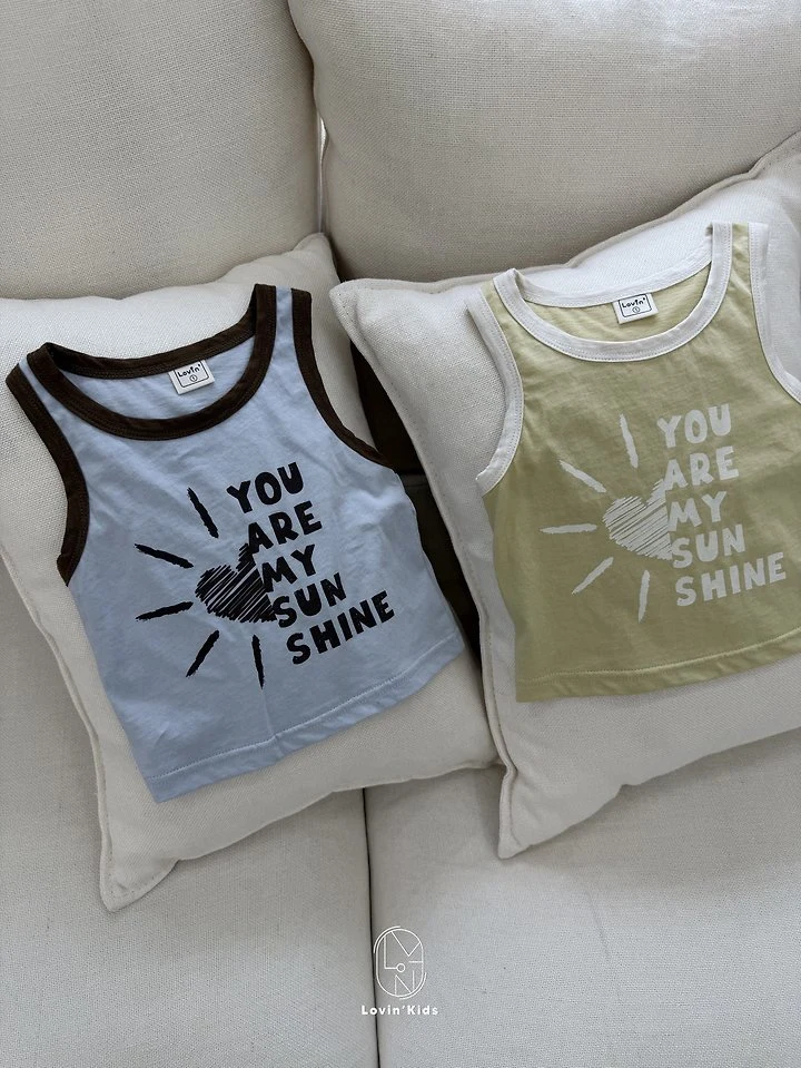 Lovin - Korean Baby Fashion - #babyoutfit - Sunshine Sleeveless Top - 6