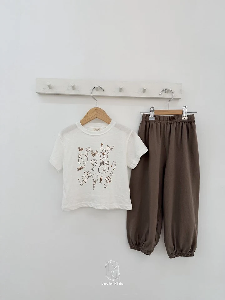 Lovin - Korean Baby Fashion - #babyoutfit - Cloud Jogger Pants - 5