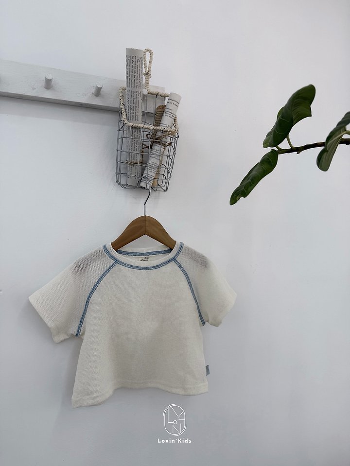 Lovin - Korean Baby Fashion - #babywear - Air Mesh Tee - 9