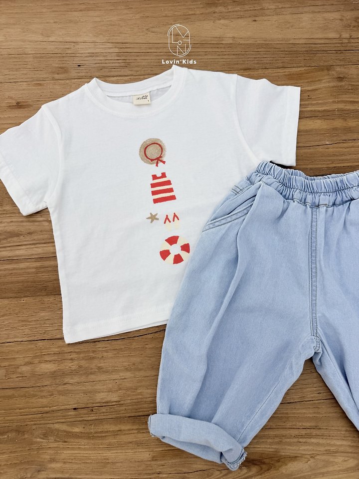 Lovin - Korean Baby Fashion - #babywear - Vacance Tee - 8
