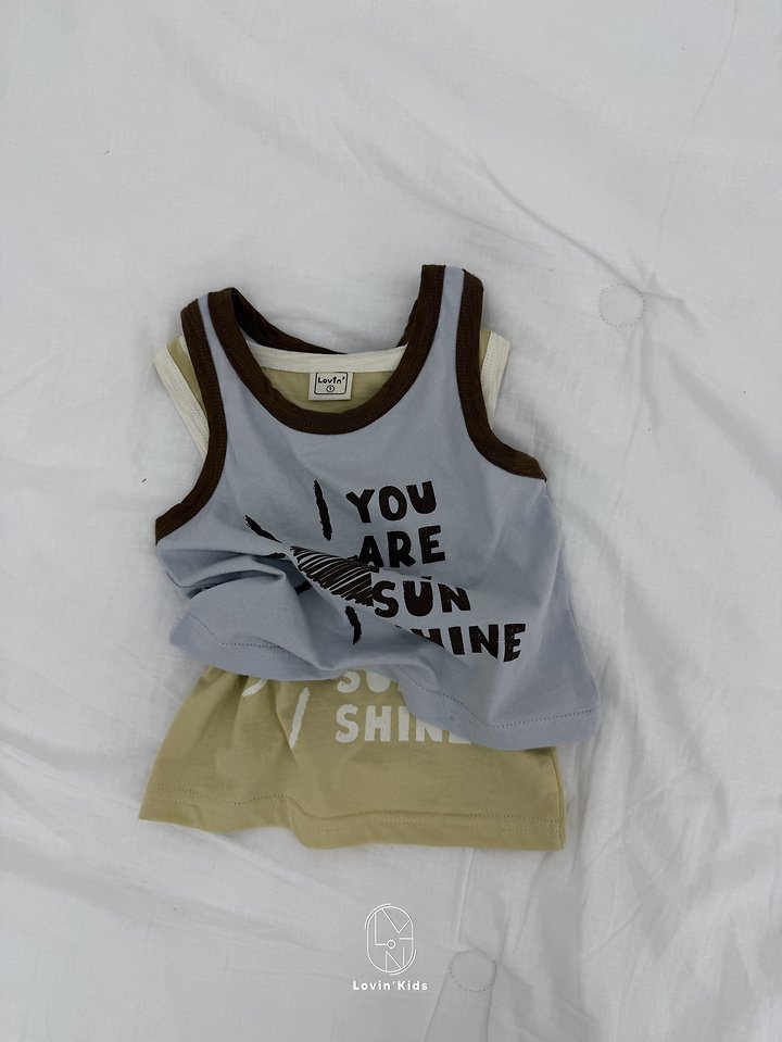 Lovin - Korean Baby Fashion - #babywear - Sunshine Sleeveless Top - 7