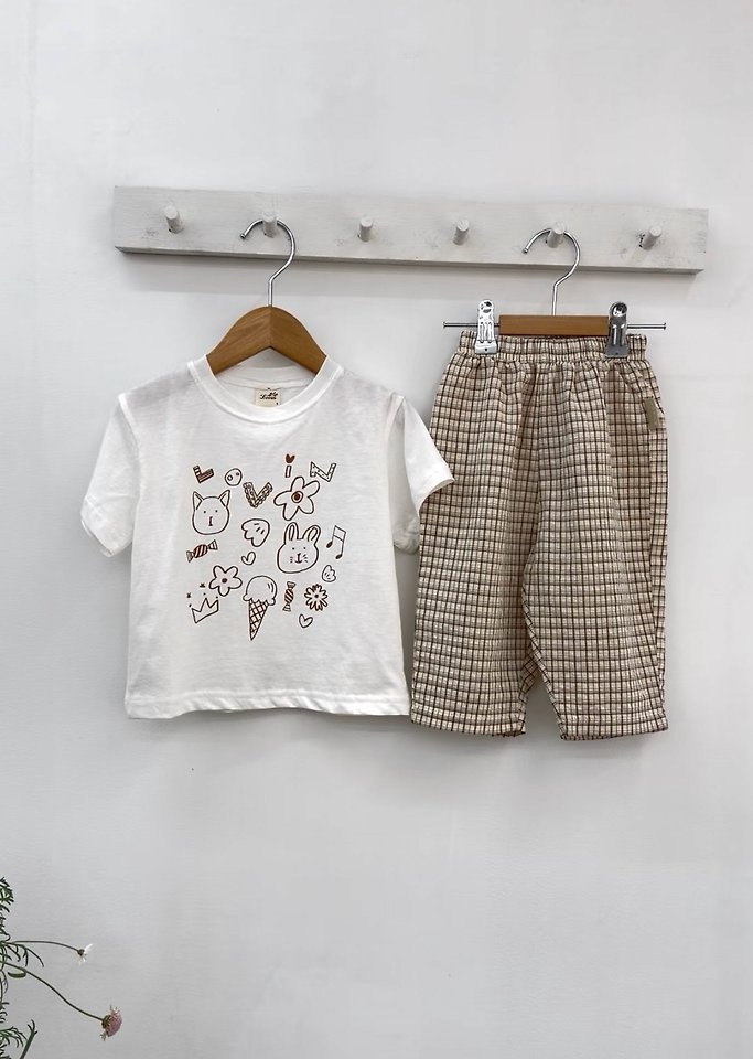 Lovin - Korean Baby Fashion - #babywear - Sketch Tee - 6