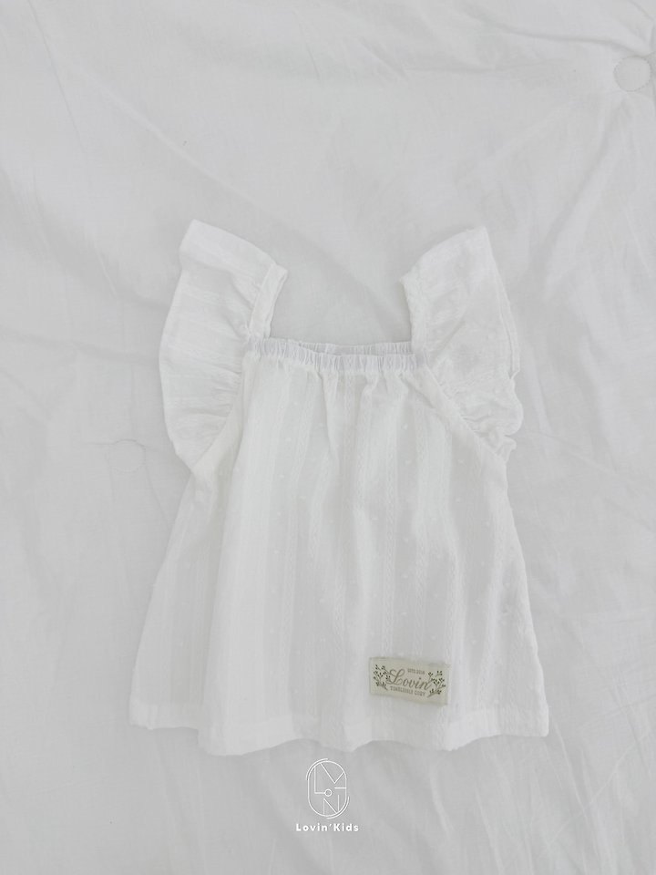 Lovin - Korean Baby Fashion - #babywear - Daisy Frill Top - 3