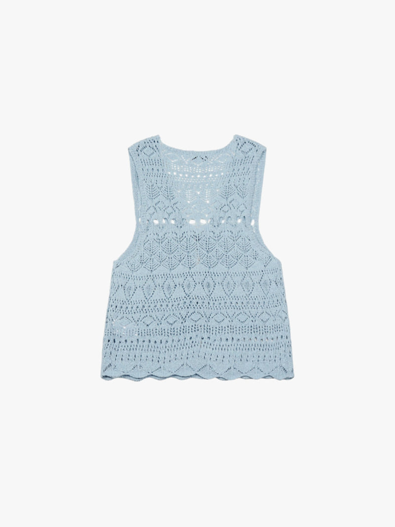 Made - Korean Women Fashion - #momslook - Deluna Vest Sleeveless Top - 2