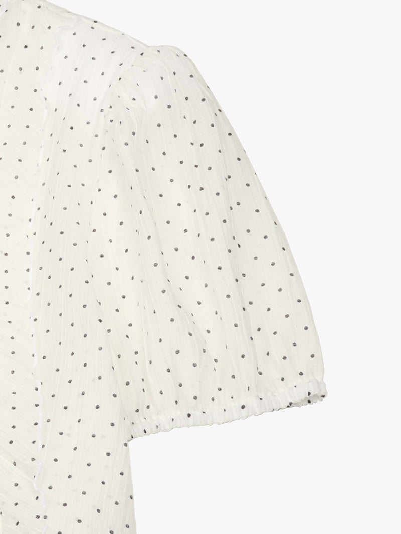 Made - Korean Women Fashion - #momslook - Dot Blouse - 6