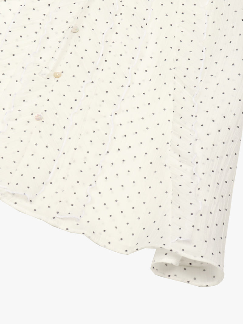 Made - Korean Women Fashion - #momslook - Dot Blouse - 8