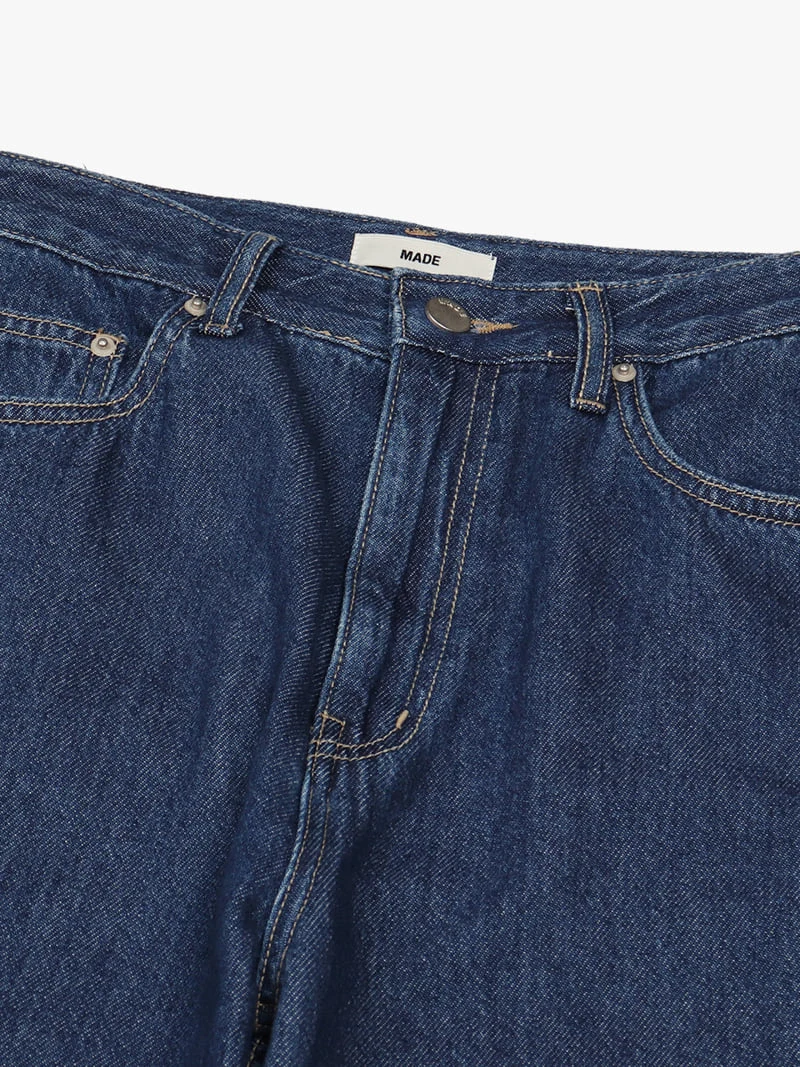 Made - Korean Women Fashion - #momslook - Summer Wear Denim Pants - 3