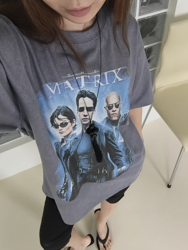 Made - Korean Women Fashion - #momslook - Matrix Tee - 11