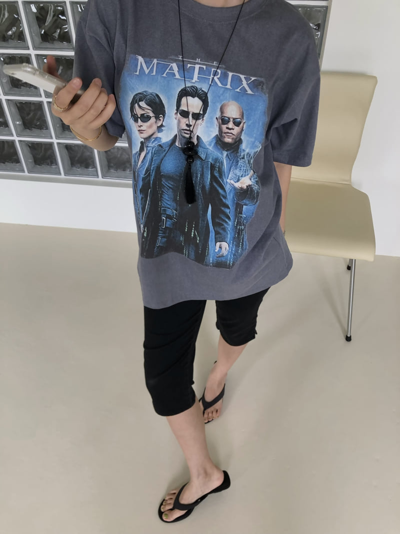 Made - Korean Women Fashion - #momslook - Matrix Tee - 9