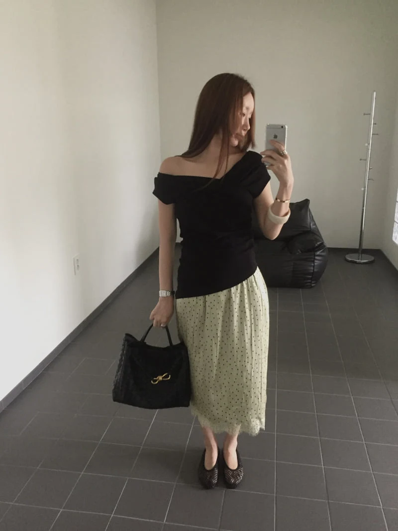 Made - Korean Women Fashion - #momslook - Polka Dot Skirt - 10