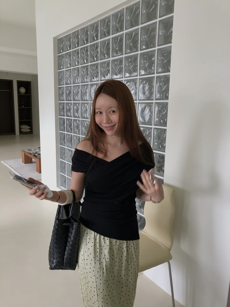 Made - Korean Women Fashion - #momslook - Verry Off Tee - 9