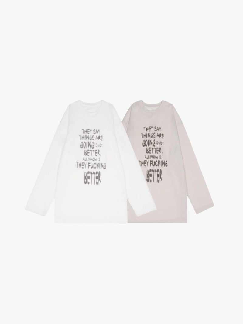 Made - Korean Women Fashion - #womensfashion - Barrel Tee - 4
