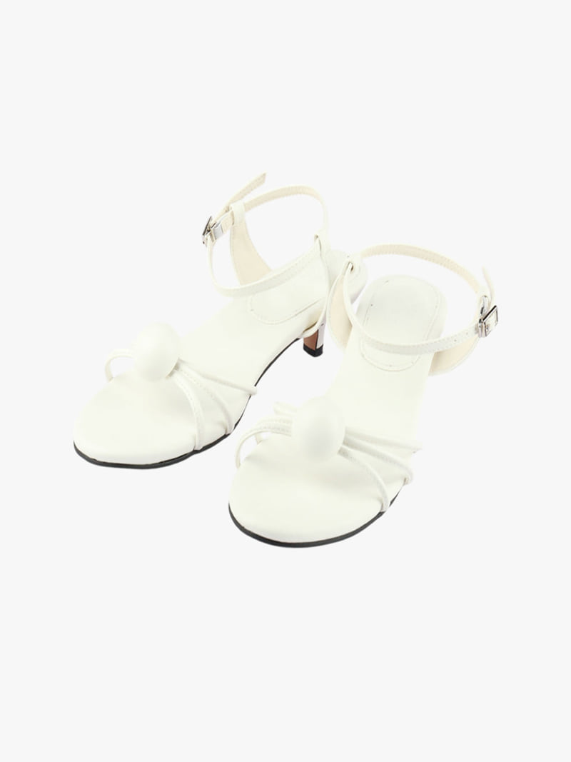 Made - Korean Women Fashion - #momslook - Ball Strap Sandals - 3