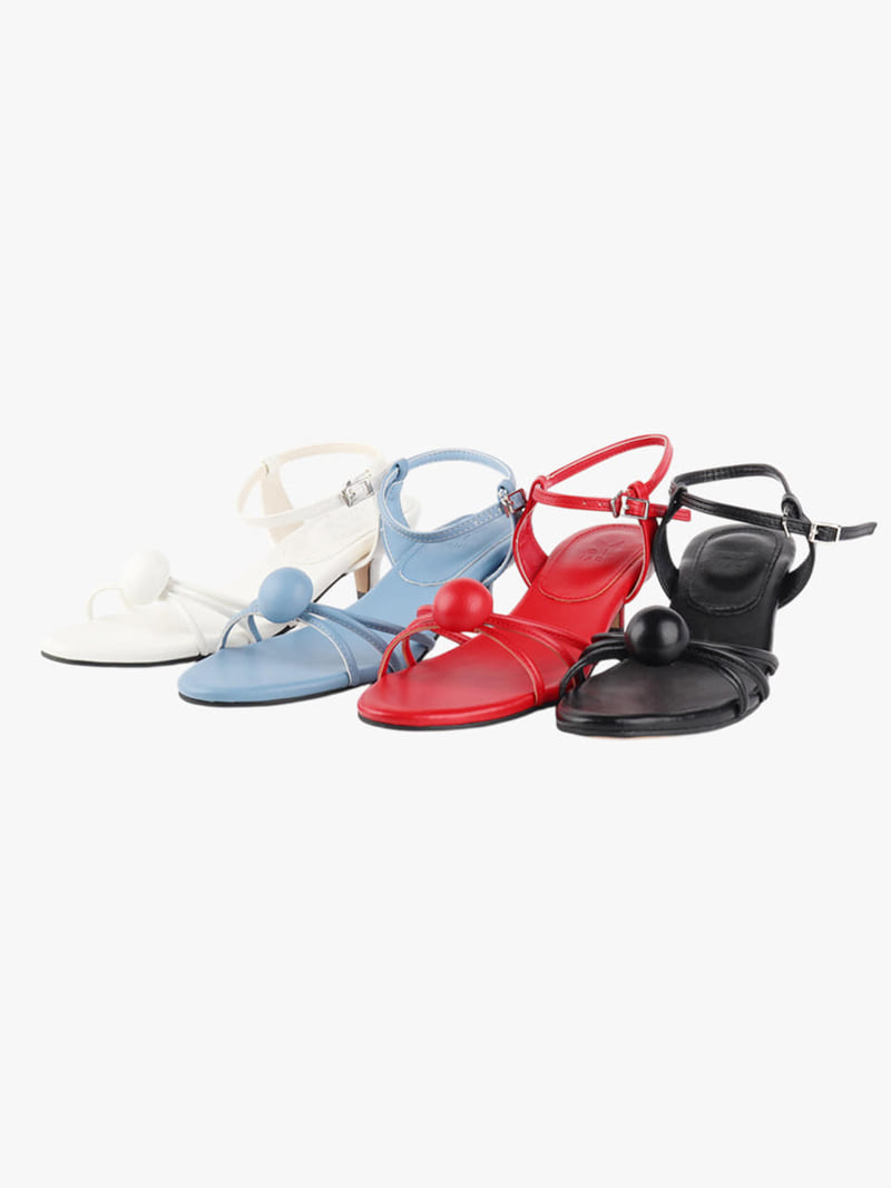 Made - Korean Women Fashion - #momslook - Ball Strap Sandals - 5