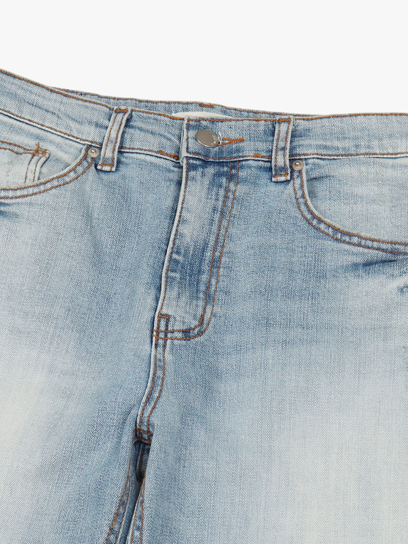 Made - Korean Women Fashion - #momslook - Day Slim Denim Pants - 3