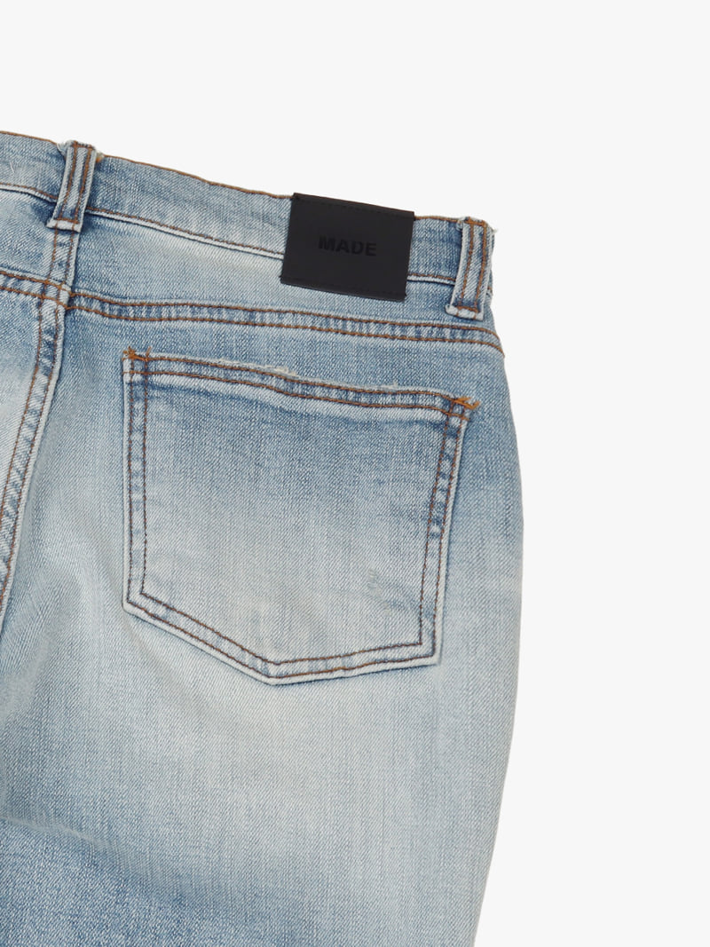 Made - Korean Women Fashion - #momslook - Day Slim Denim Pants - 7